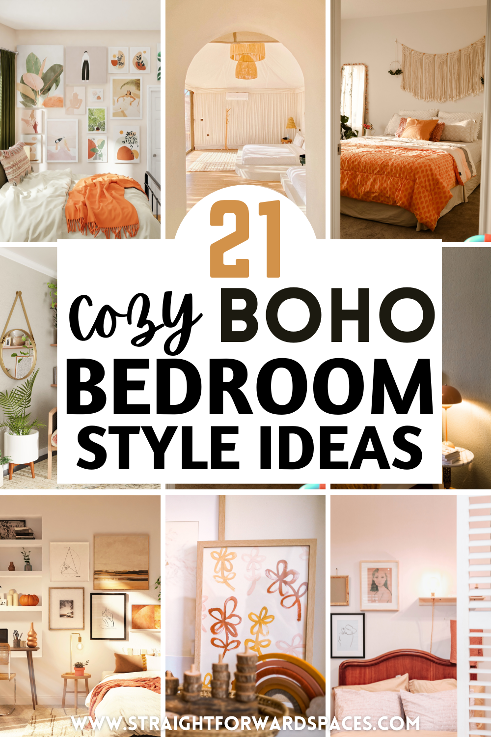 bohemian bedroom style ideas