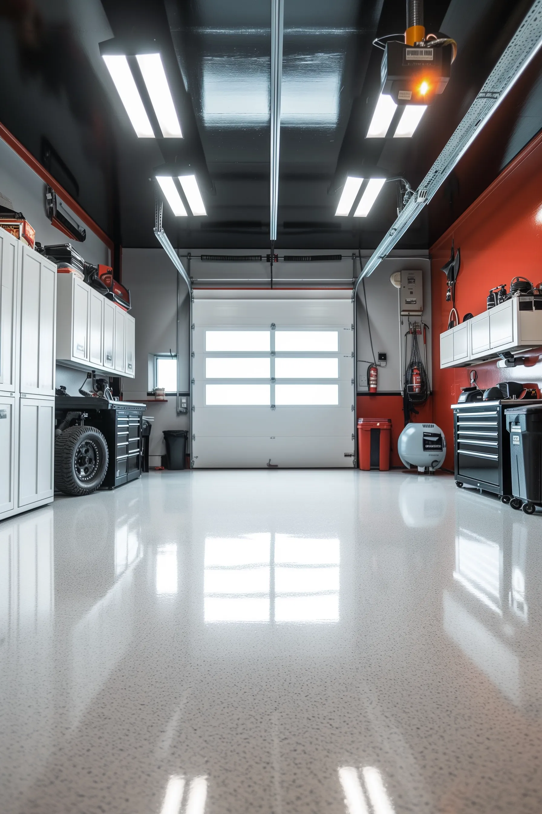 polyurea floor coating garage
