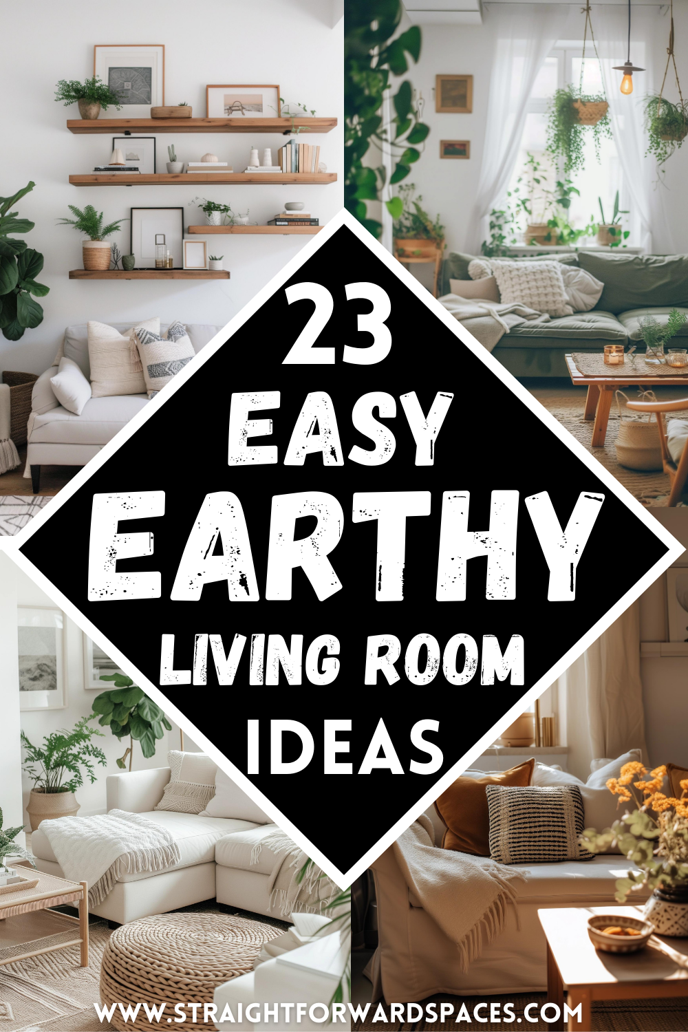 earthy living room ideas for small spaces