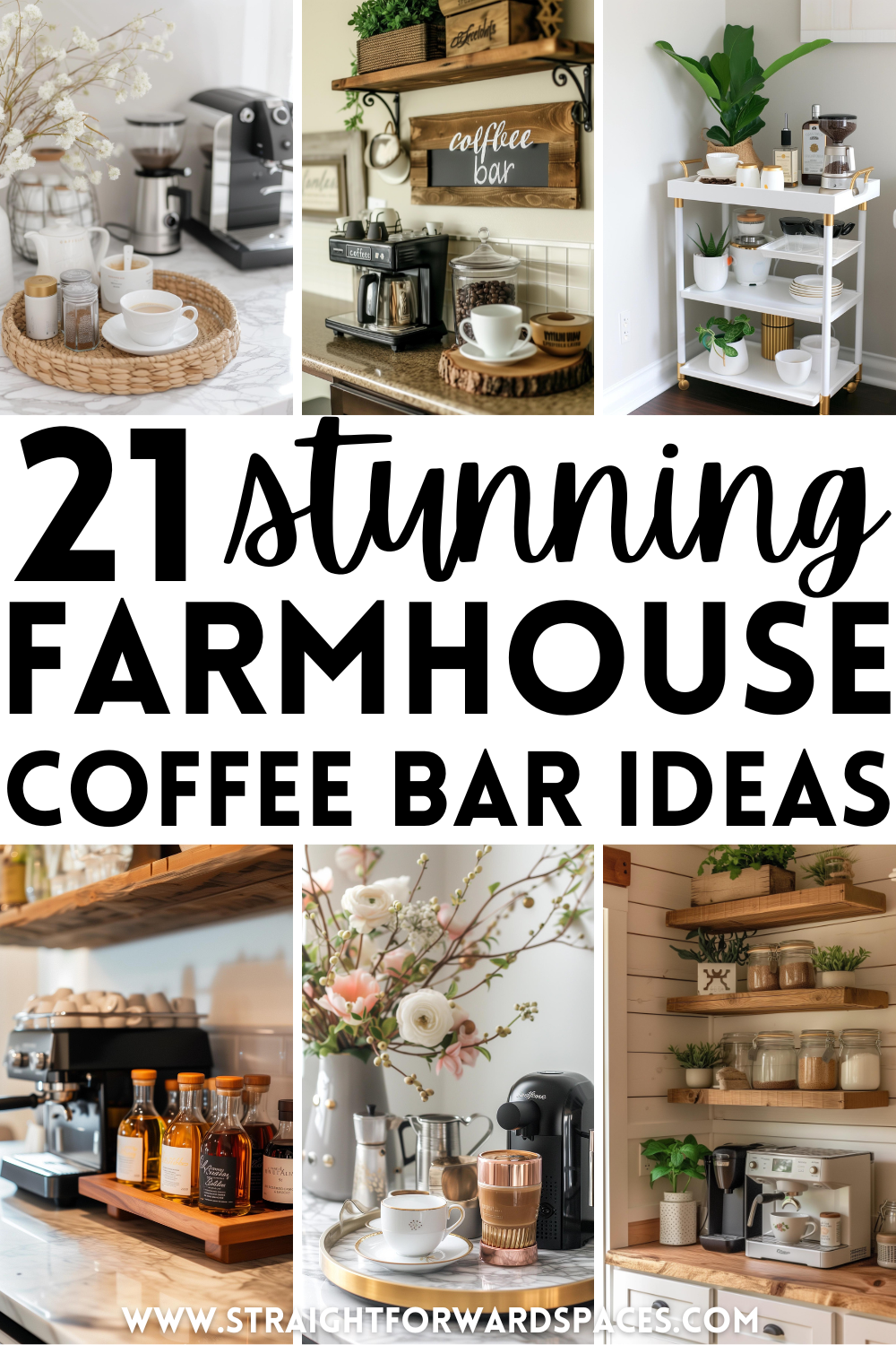 diy home coffee bar ideas small spaces