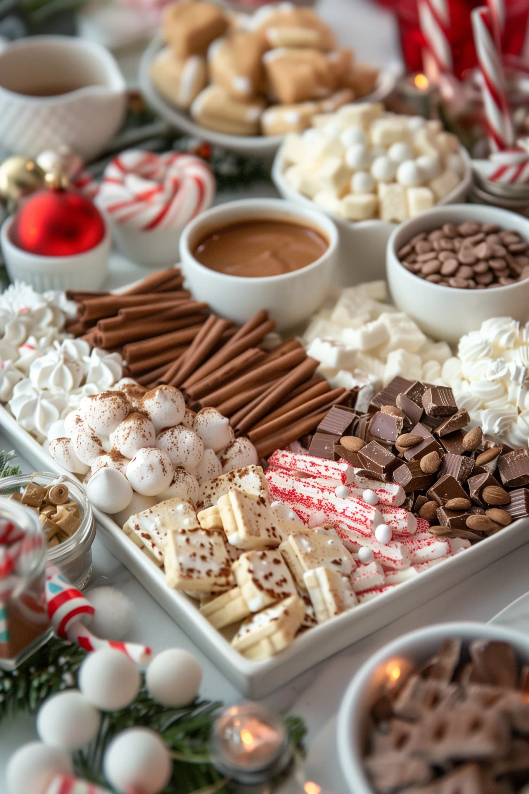 hot cocoa bar toppings
