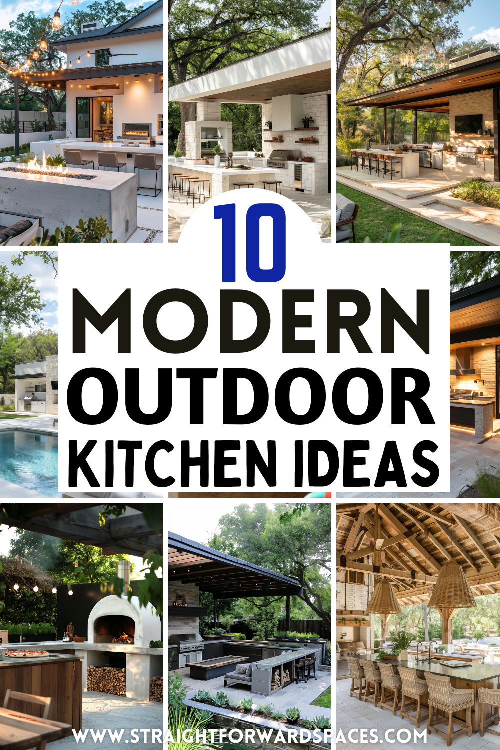 modern outdoor kitchen ideas