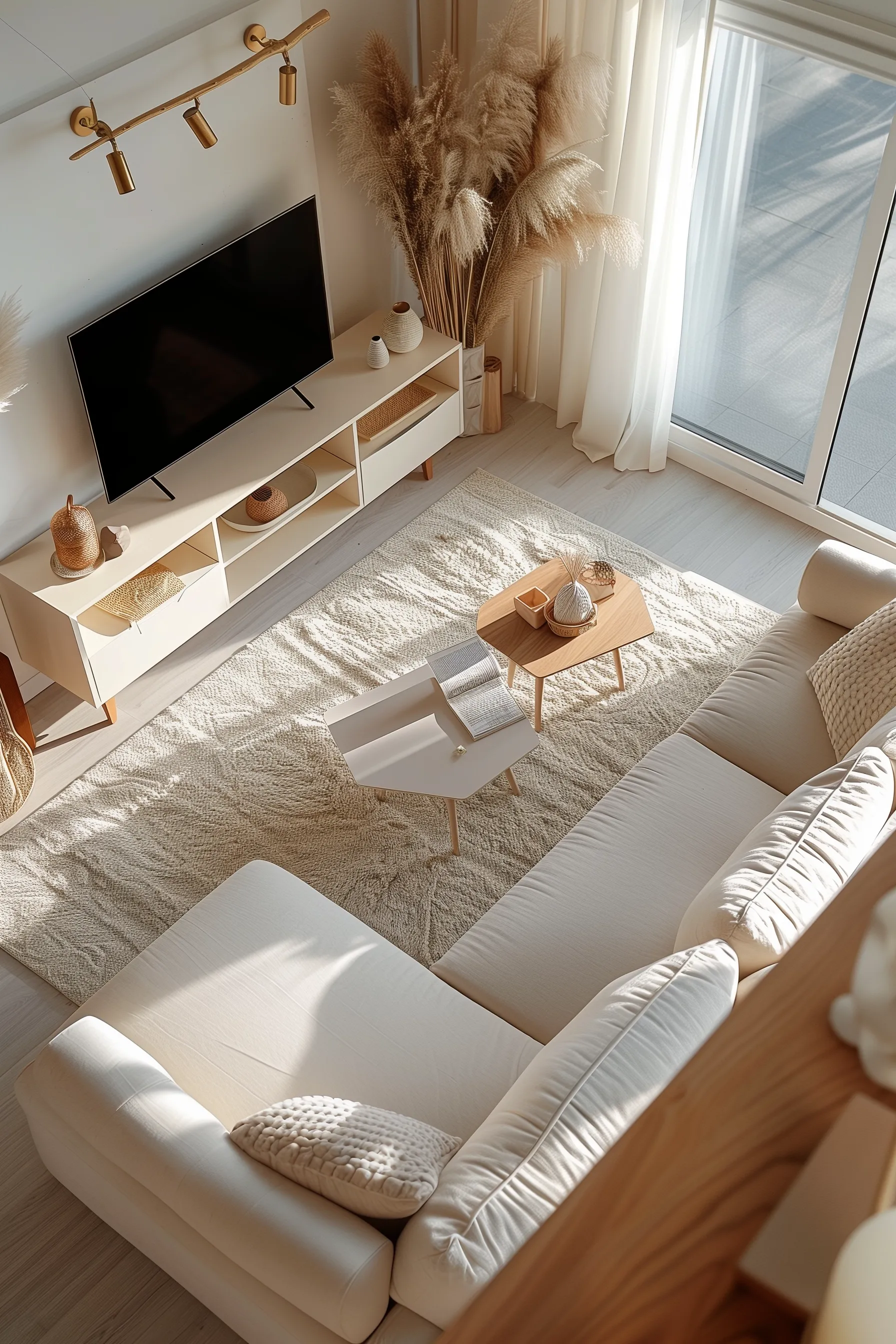Tiny living room design
