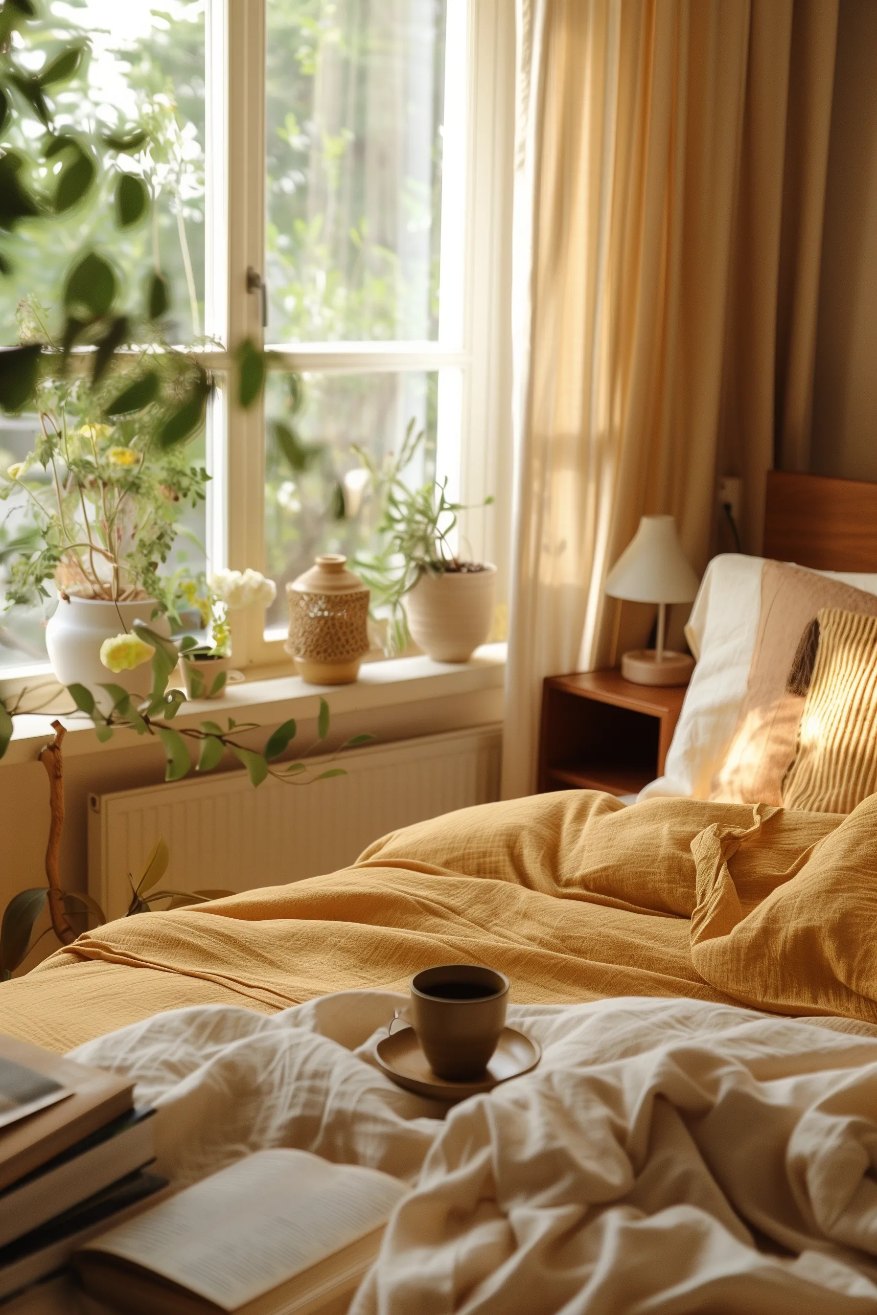 earthy bedroom decor