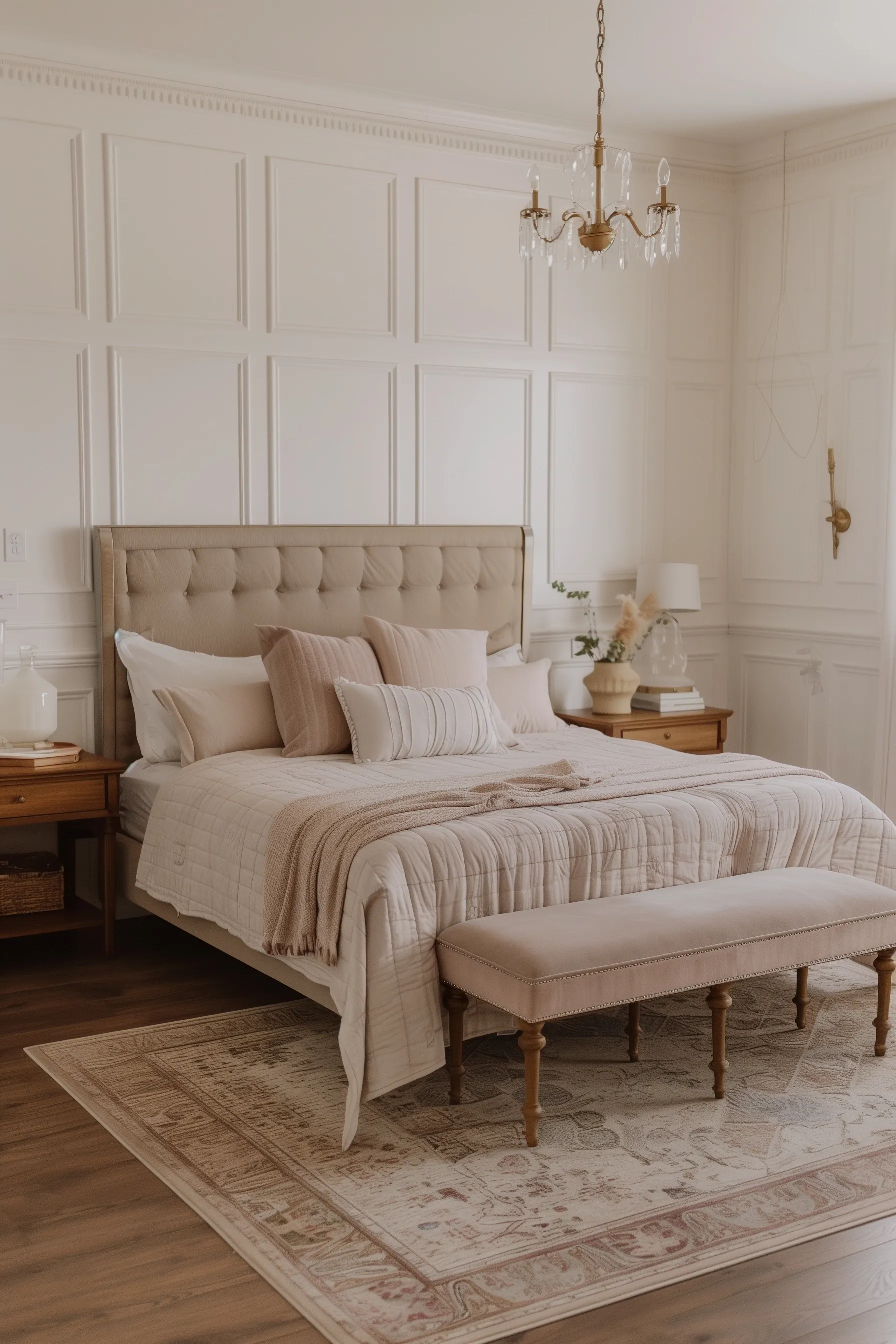 earthy bedroom