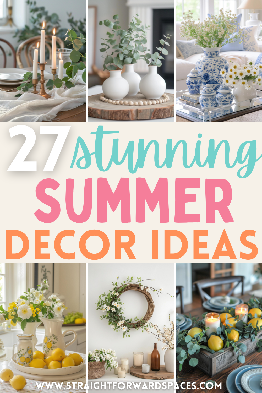 summer centerpiece ideas