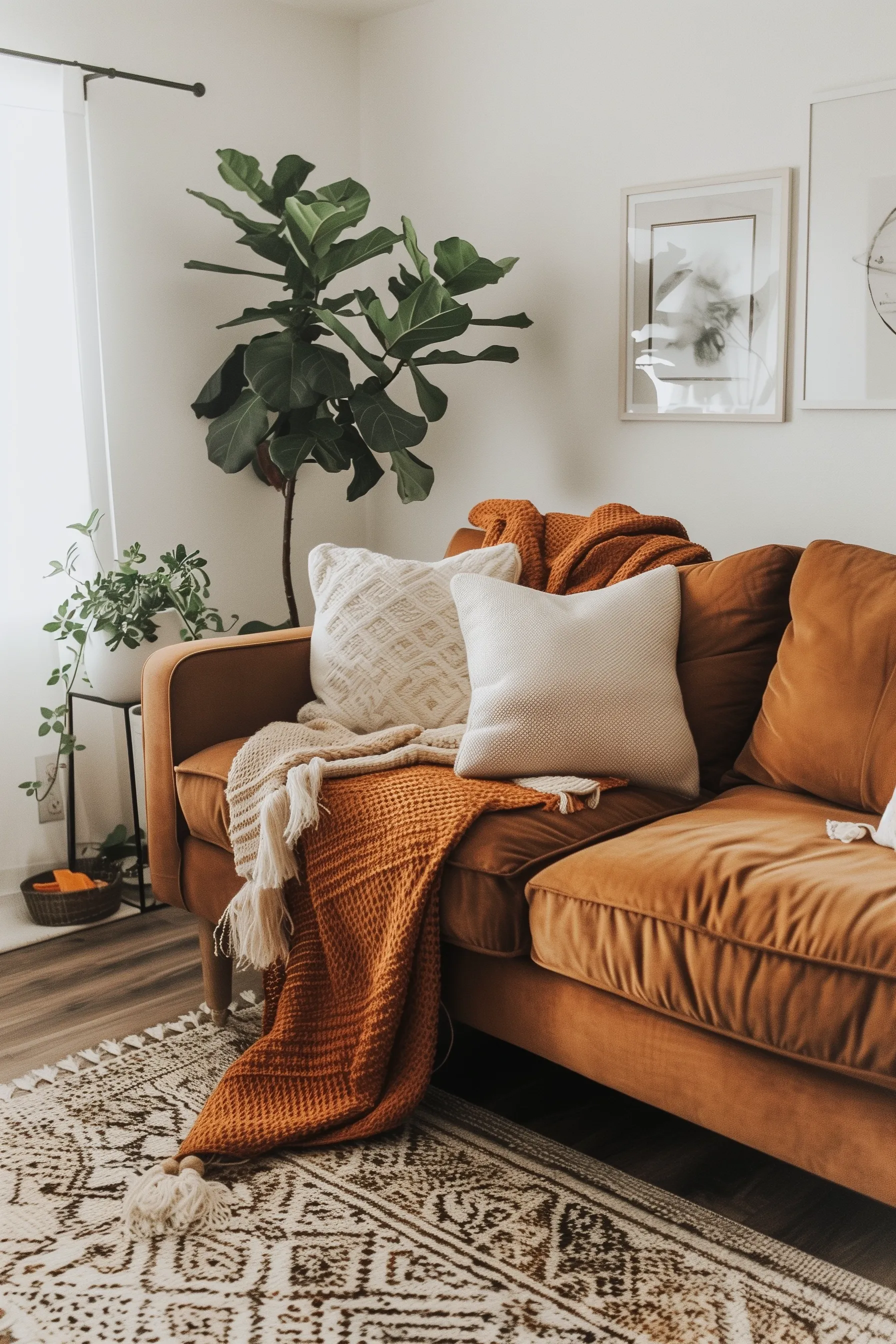 throw pillows for brown couch