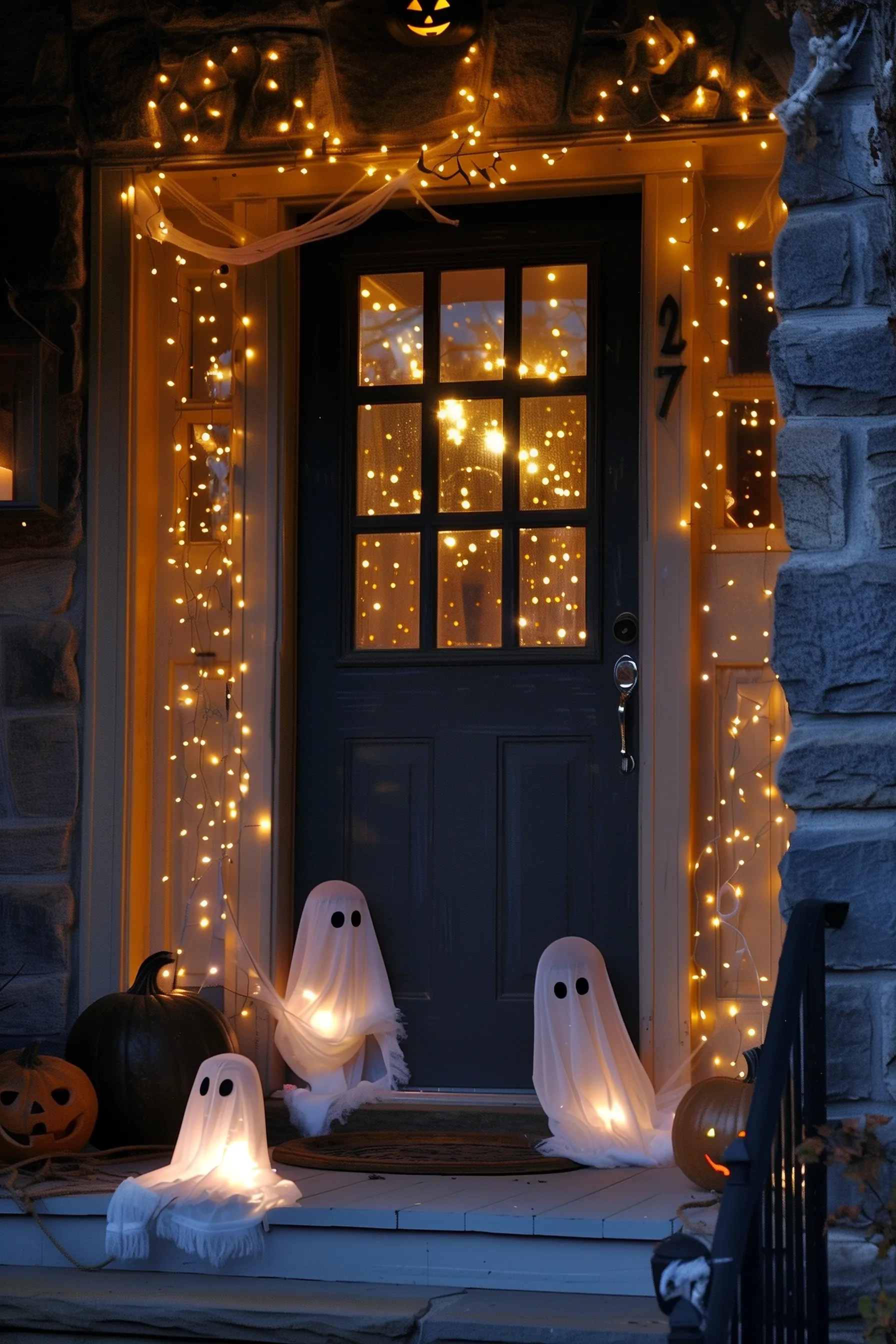 simple halloween decor