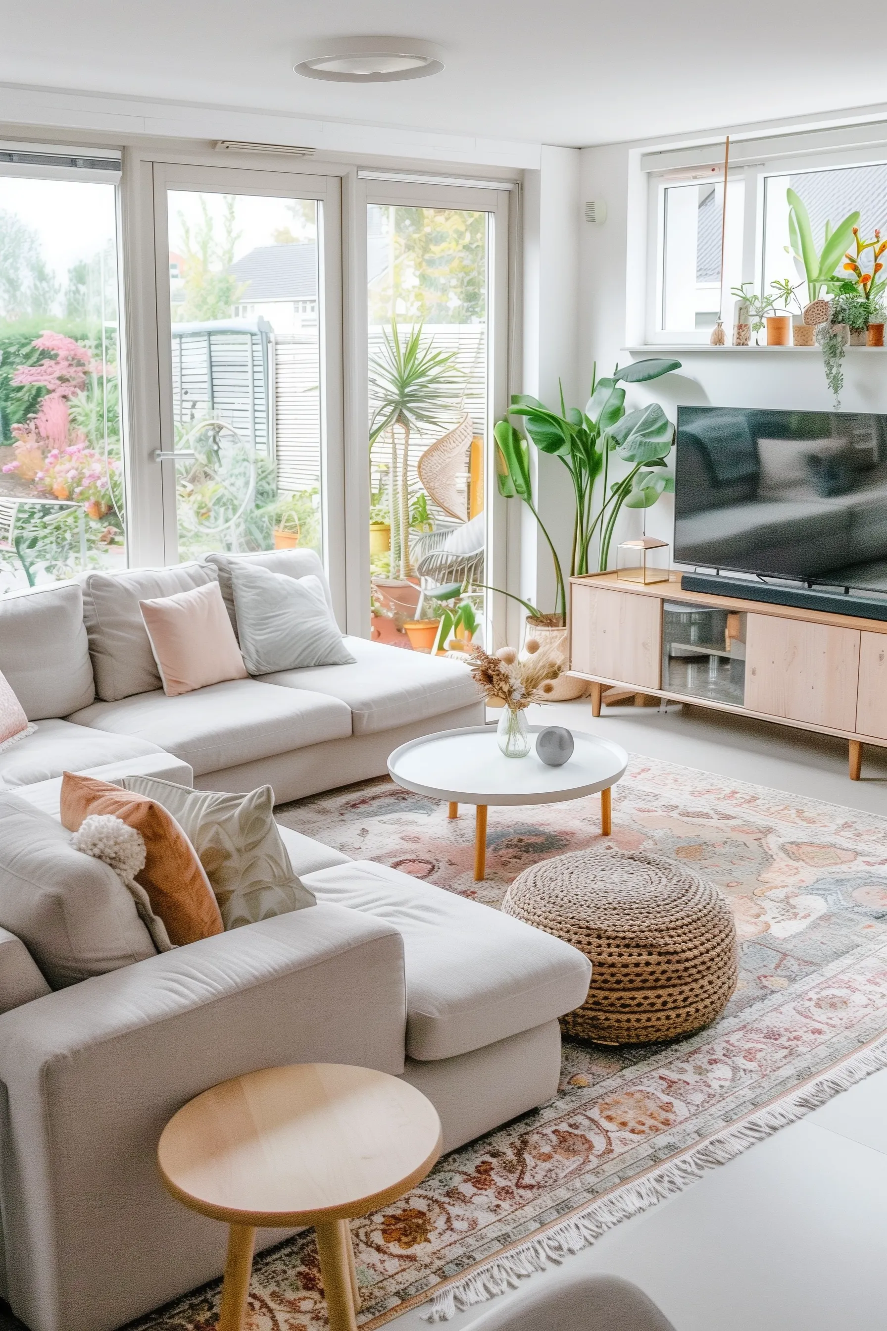 l shaped sofa living room
