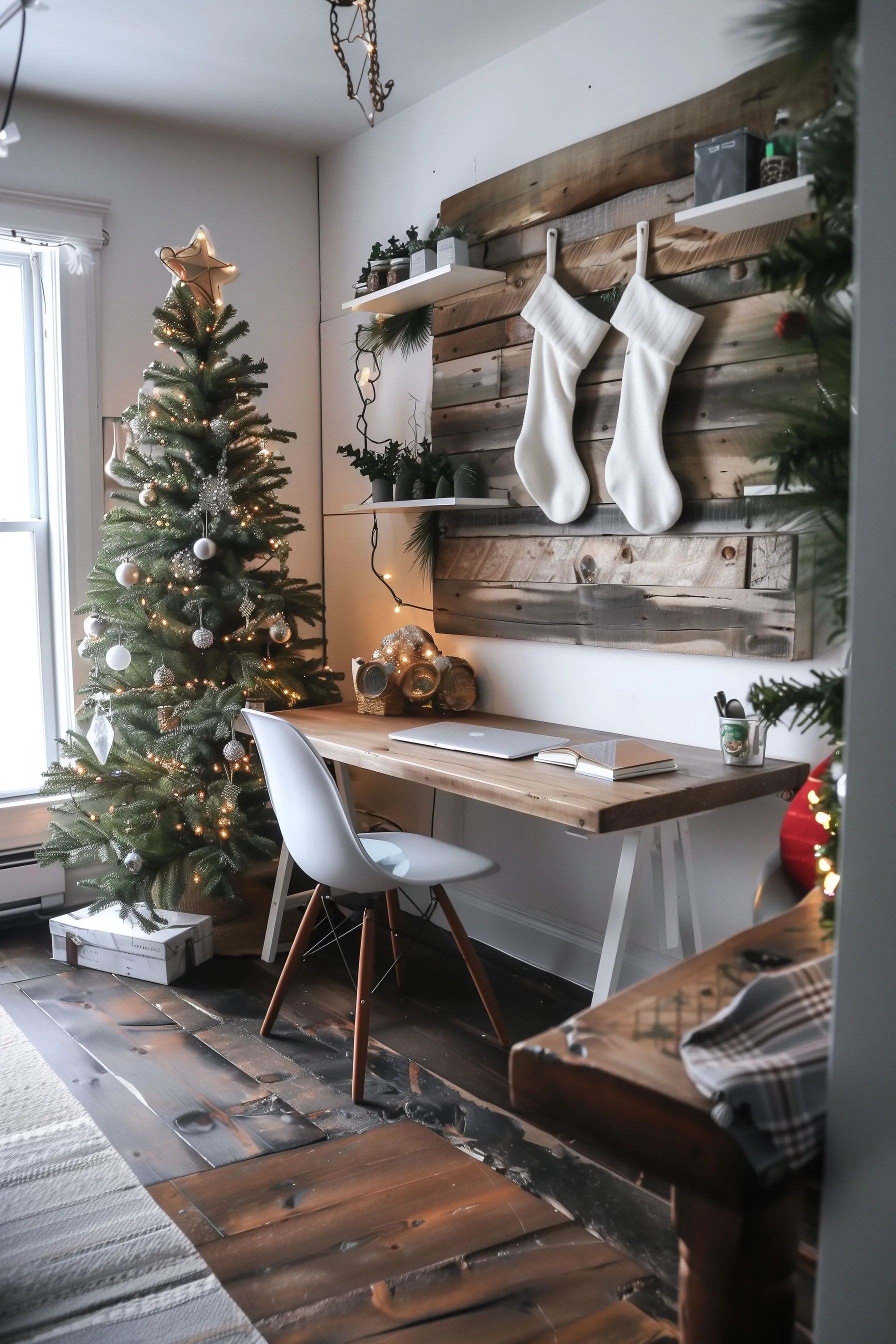 modern christmas decor