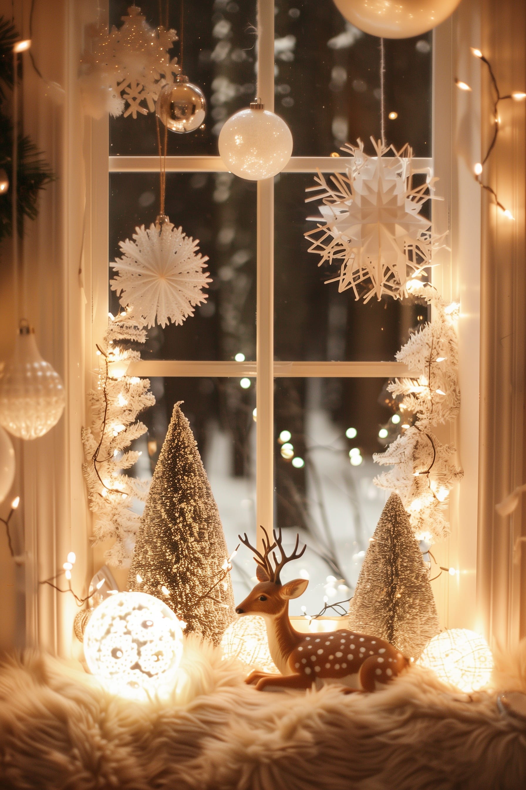 christmas decor ideas for bedroom