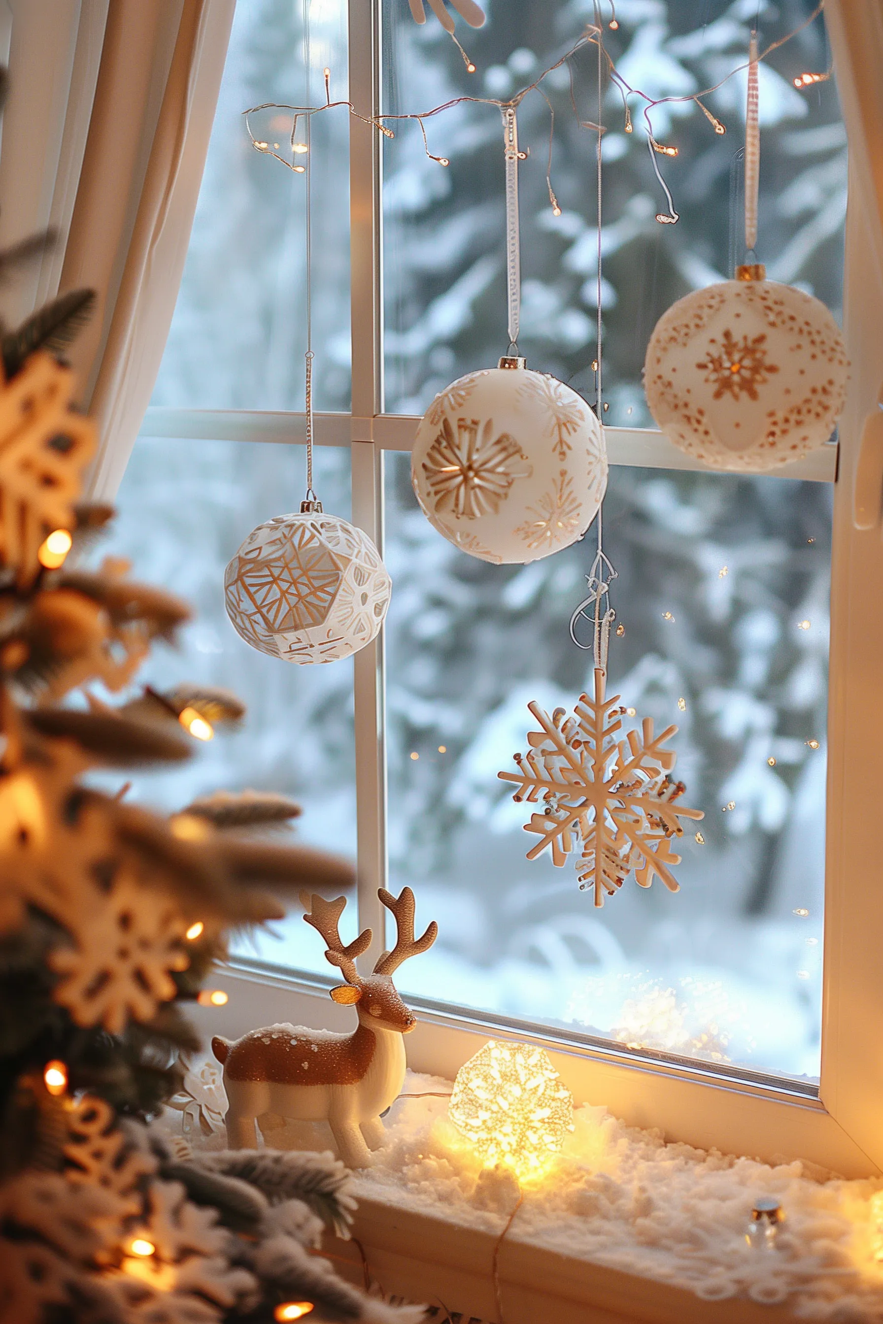 christmas coffee table decor