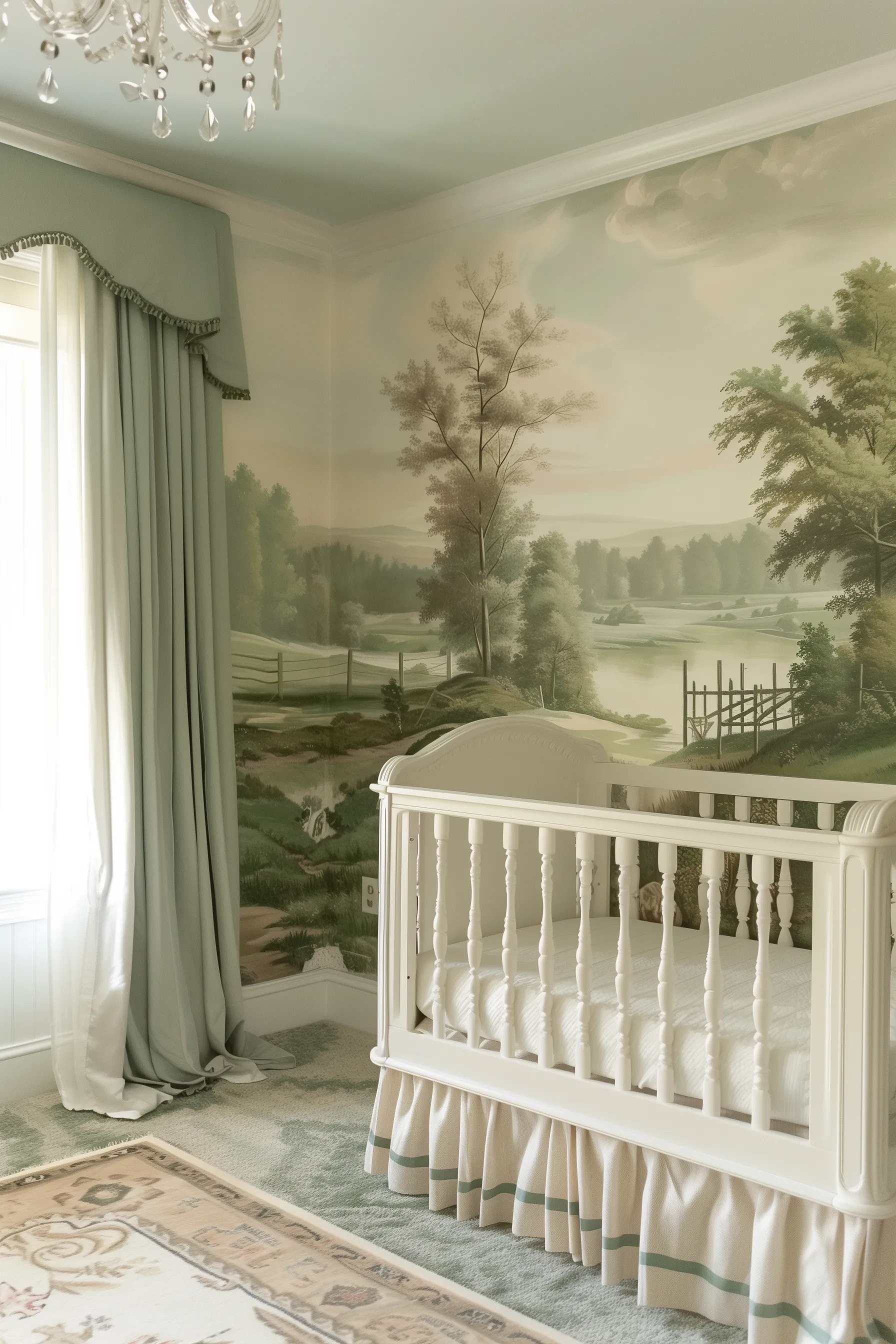 gender neutral nursery green