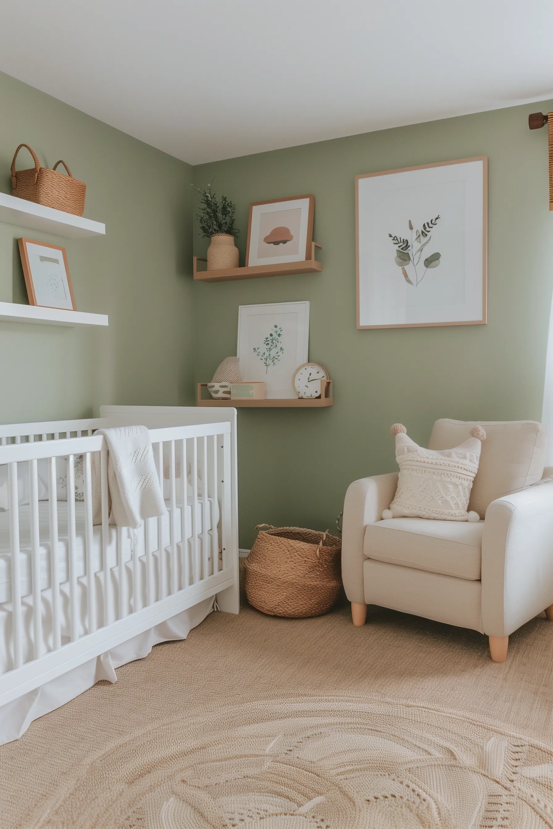 green nursery ideas