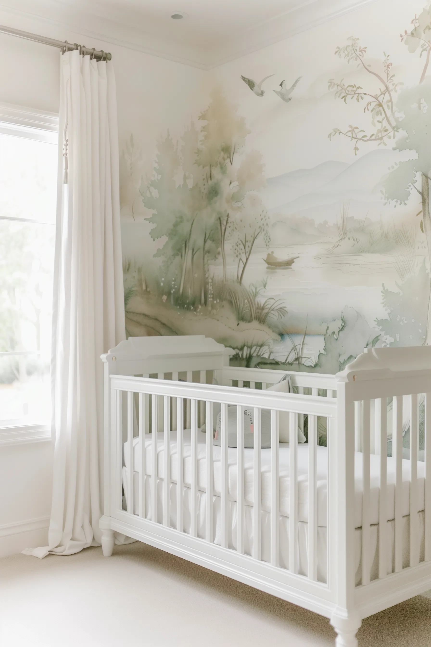 sage green nursery paint colors