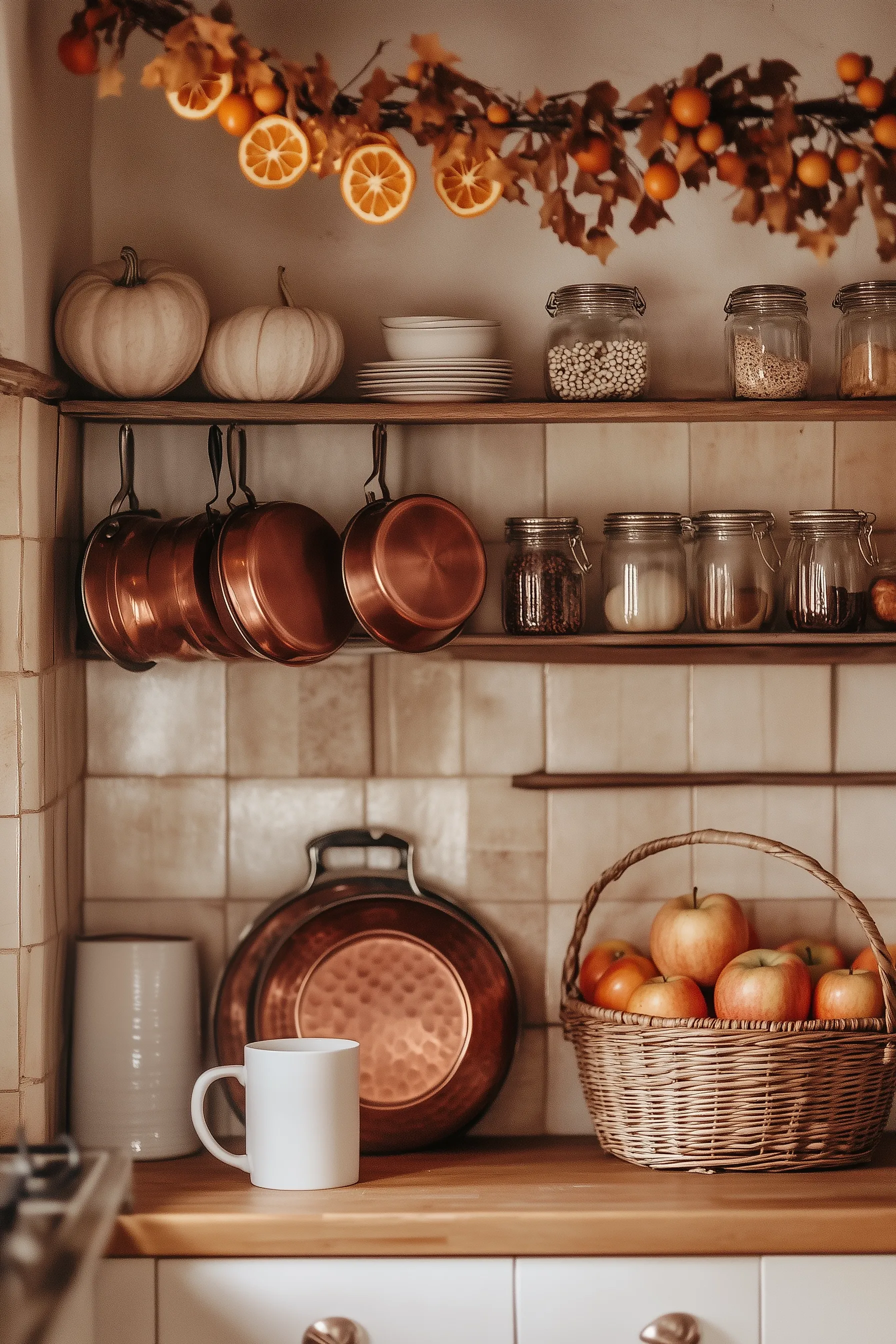 Simple Halloween Kitchen Decor