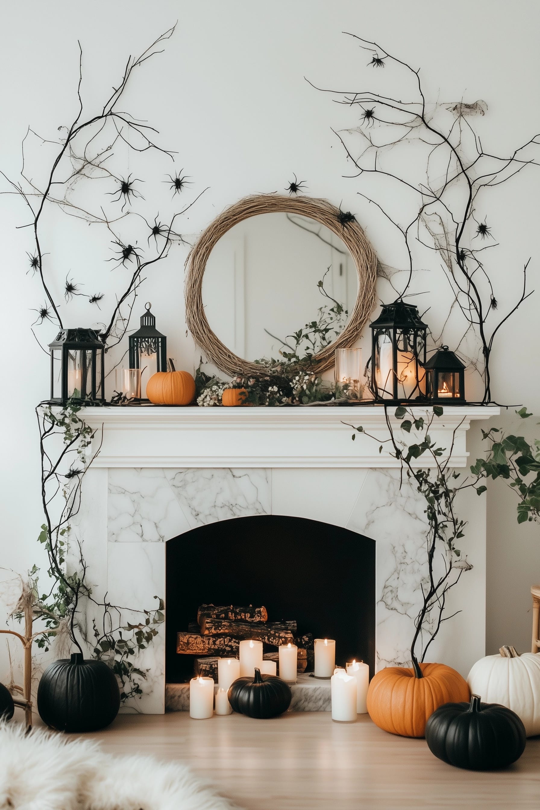 Living Room Halloween Decor Ideas