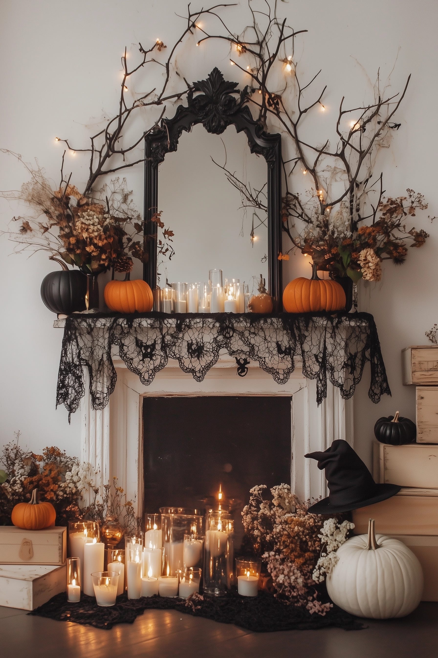 Fall Halloween Kitchen Decor