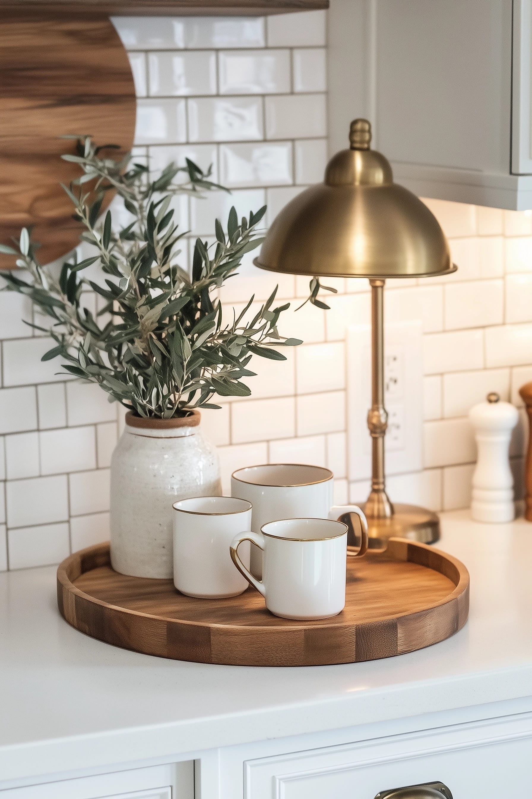 kitchen counter organization