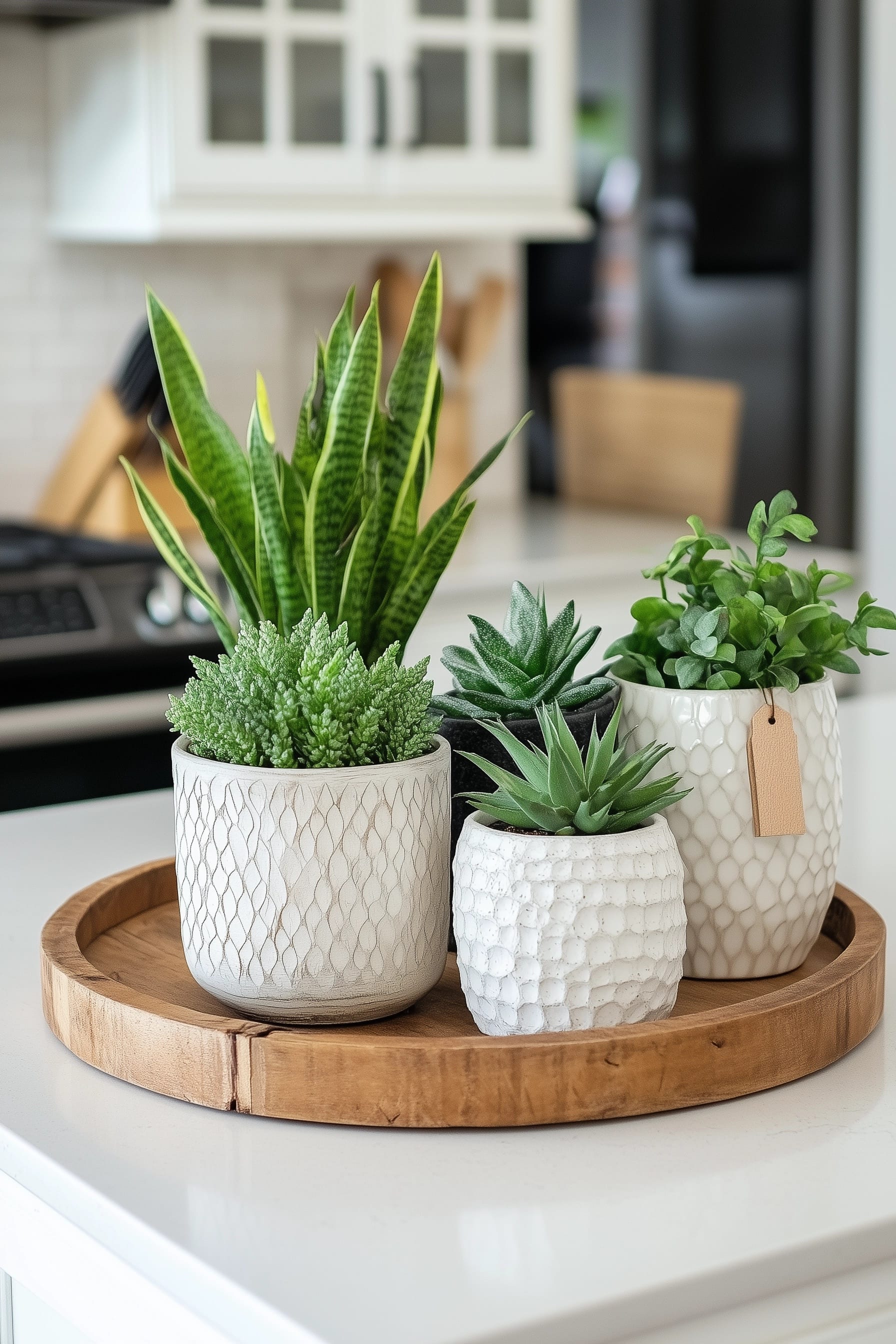 kitchen countertop decor