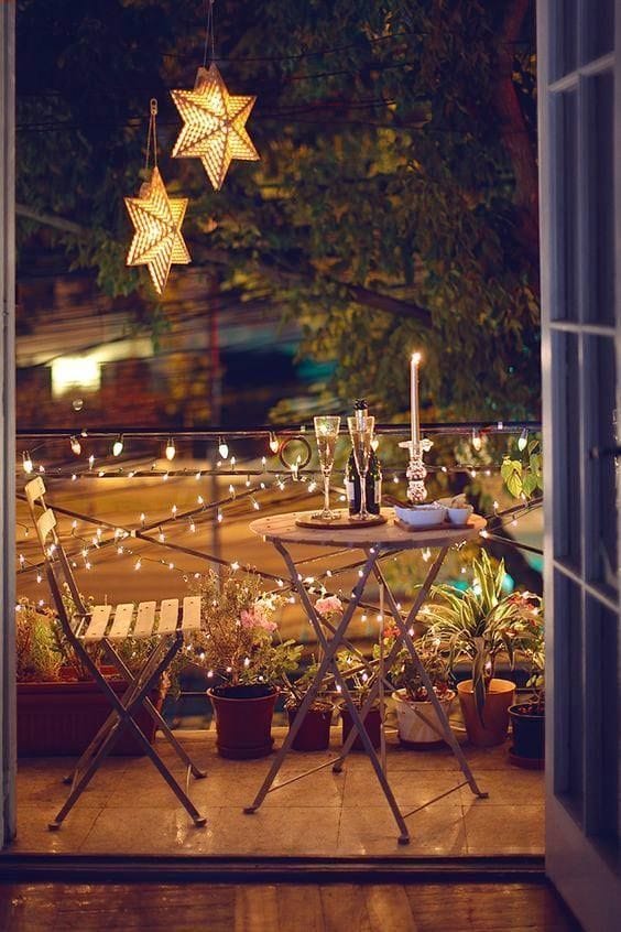 christmas balcony ideas