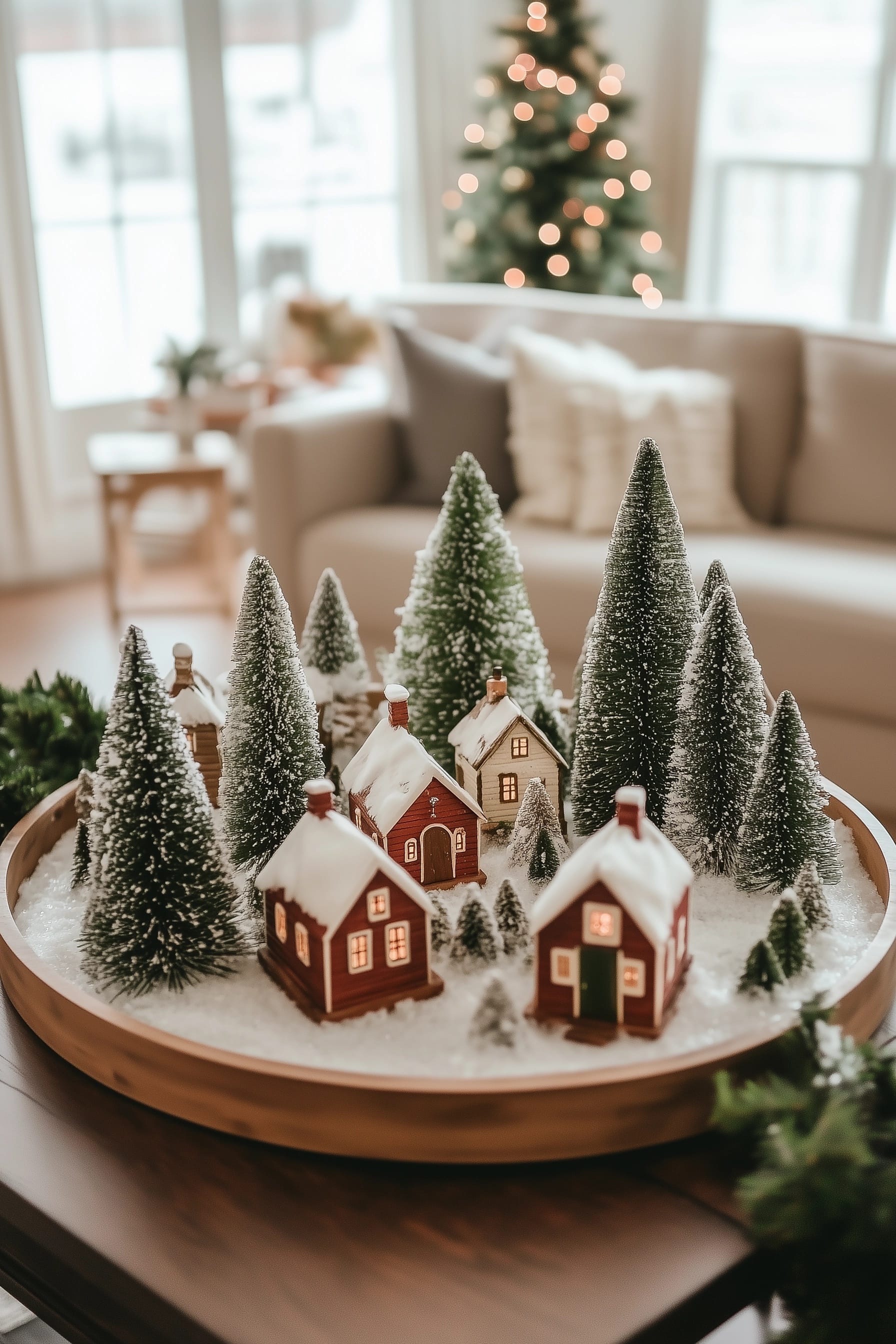 Christmas table settings