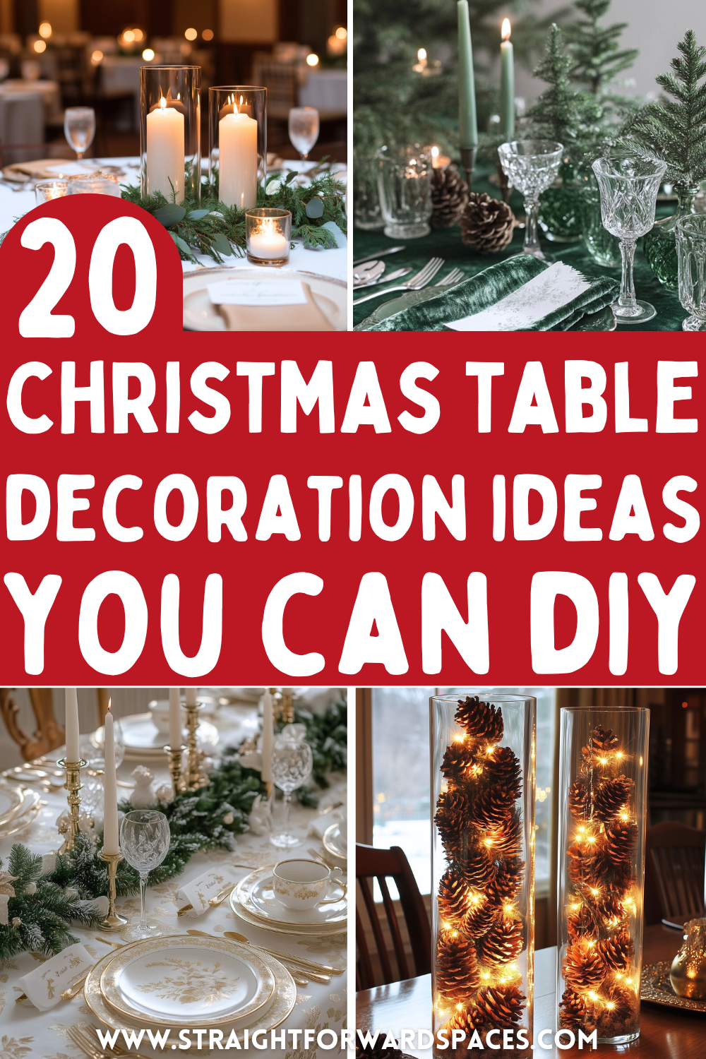 DIY centerpieces