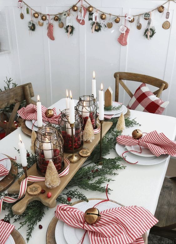 Christmas table runner pattern