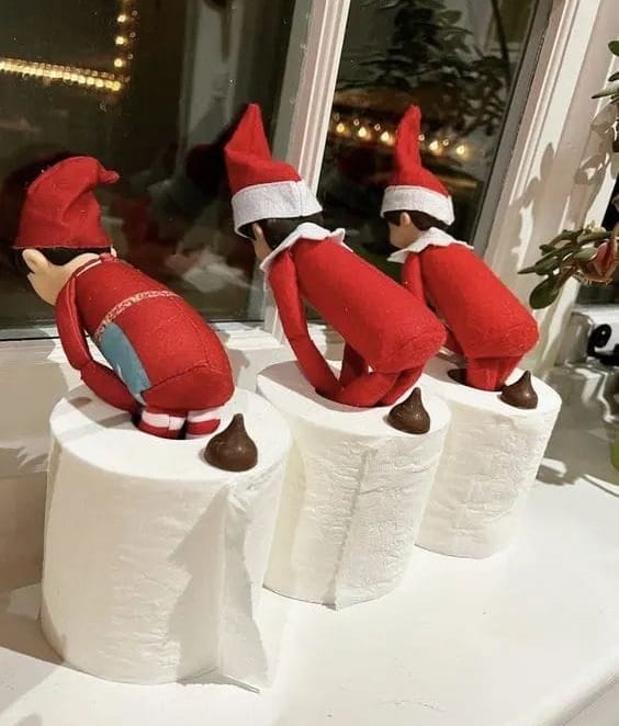 Awesome Elf On The Shelf Ideas