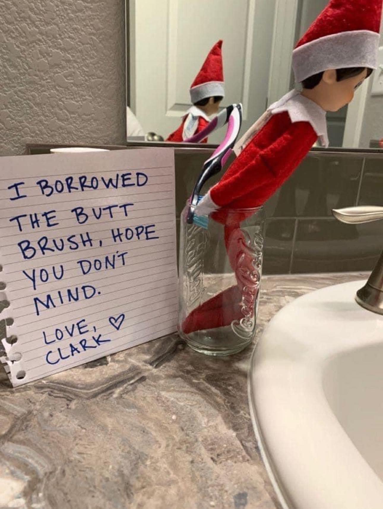 Very Simple Elf On The Shelf