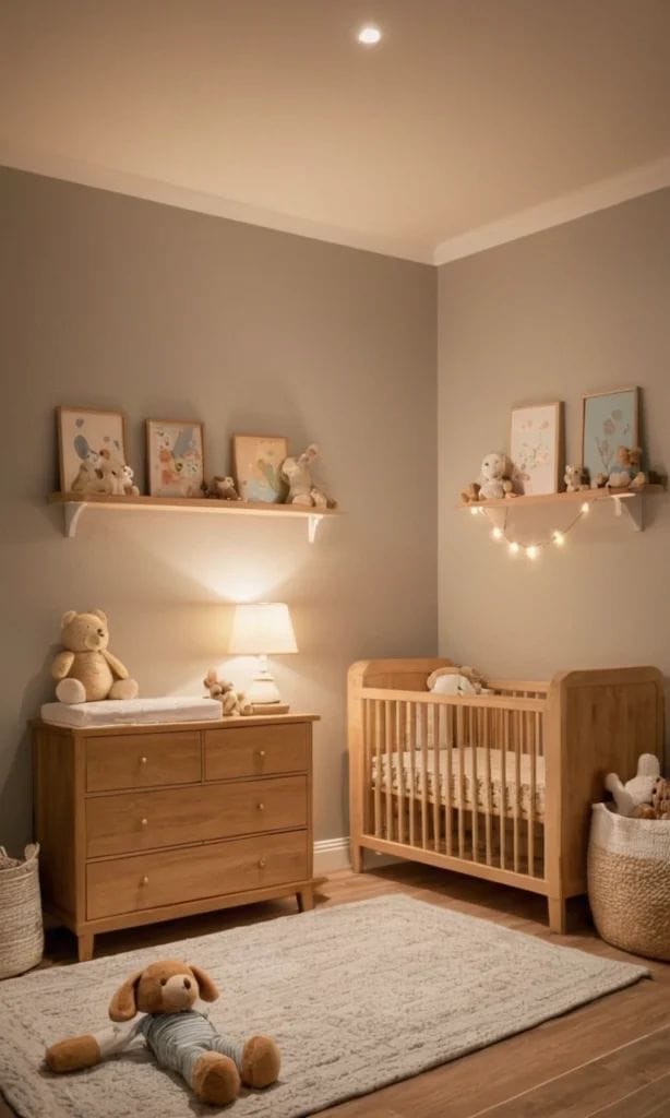 sage green nursery decor