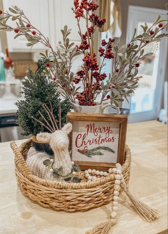 Christmas table runner