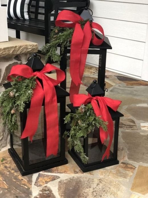 christmas lantern decor ideas