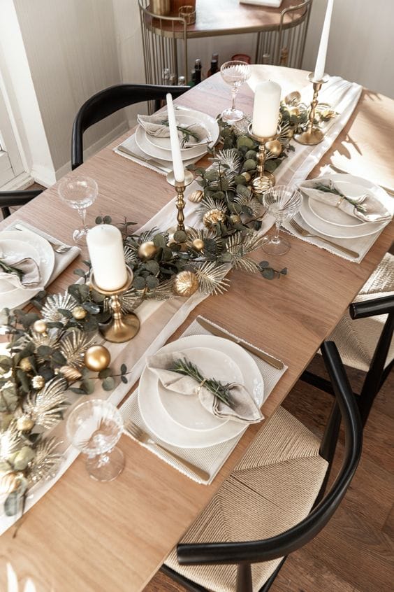 Christmas tablescapes