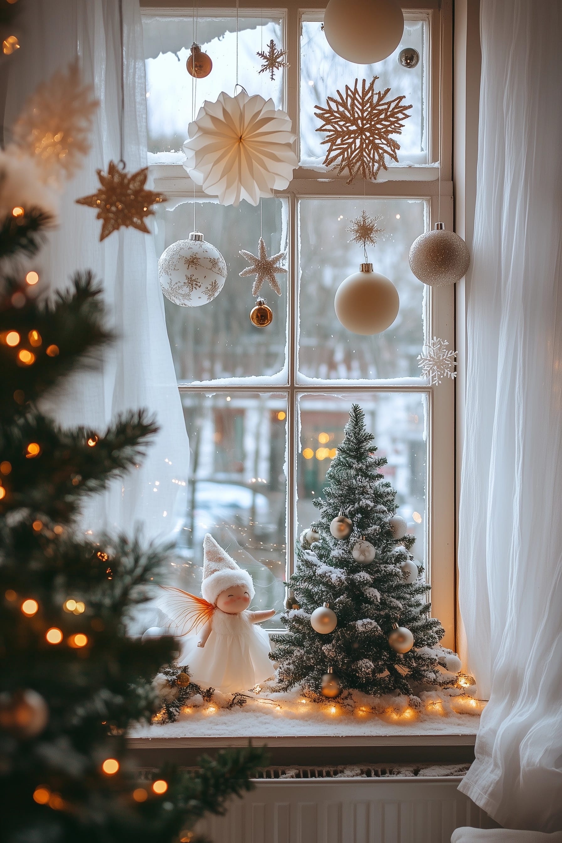 Christmas window display