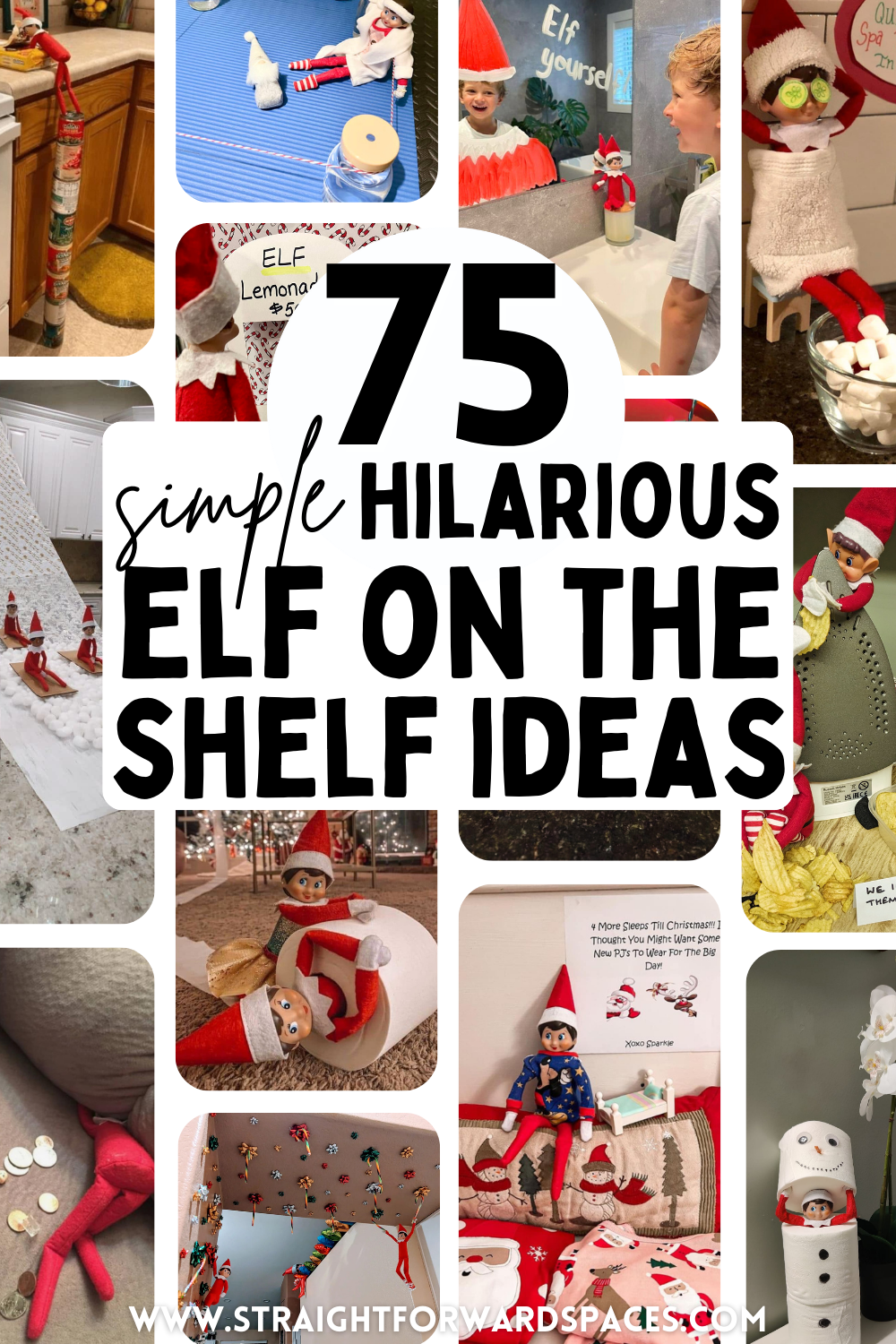 funny elf on the shelf ideas for kids