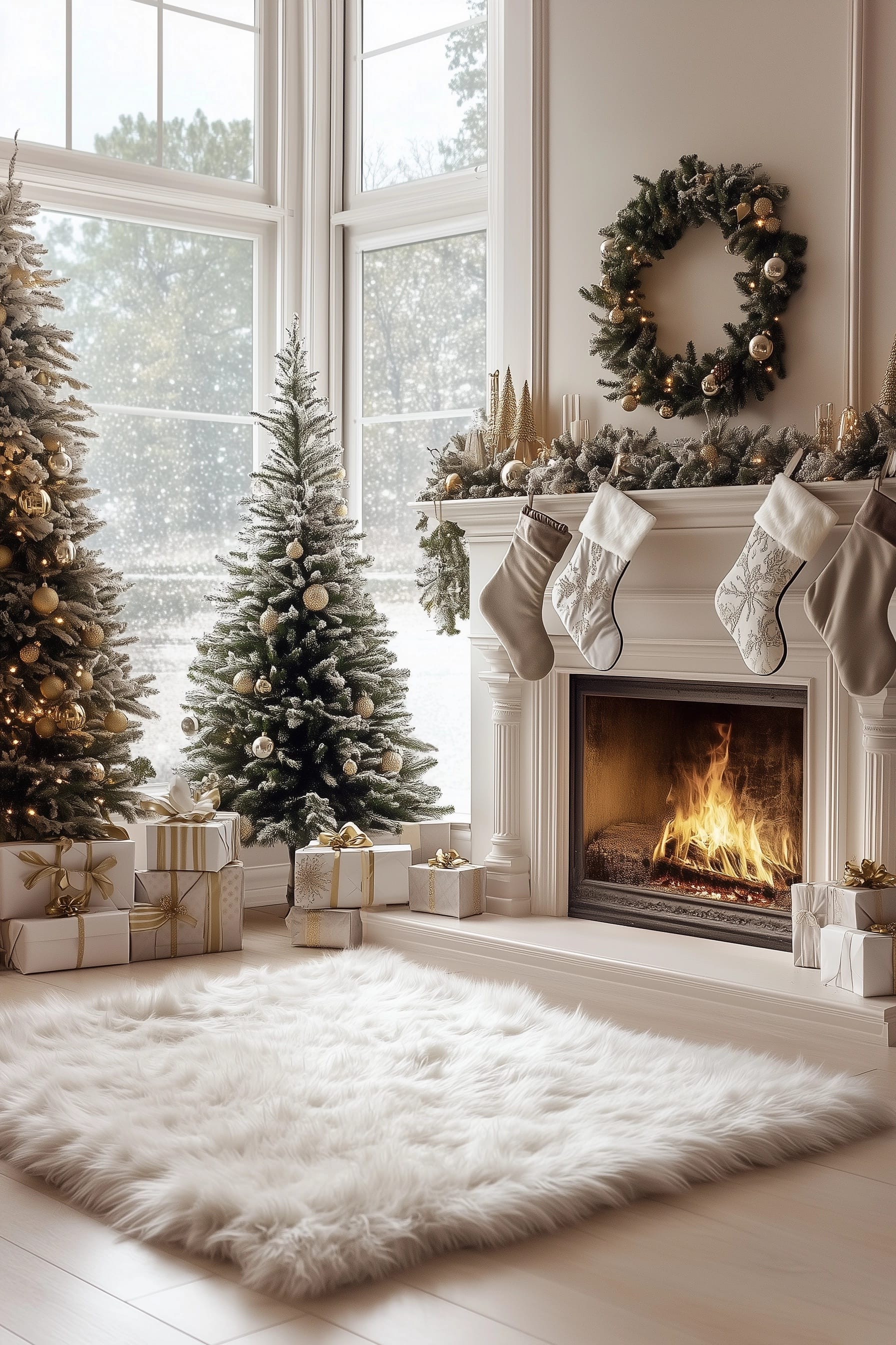 living room christmas ideas