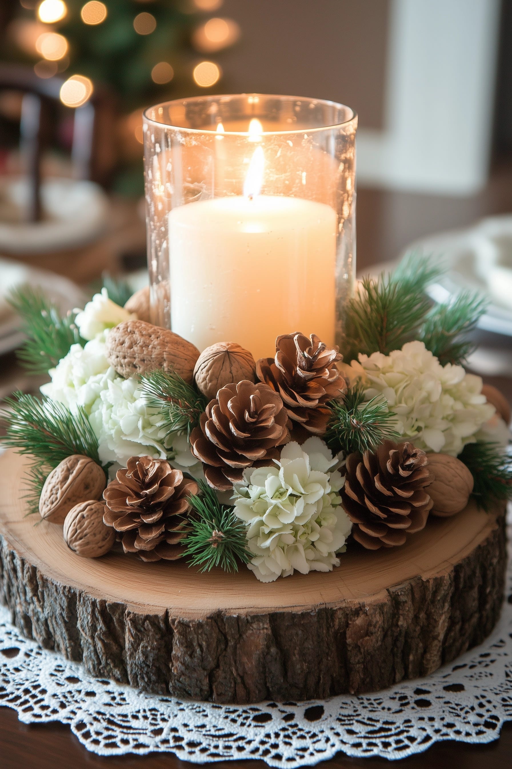 Christmas centerpieces DIY