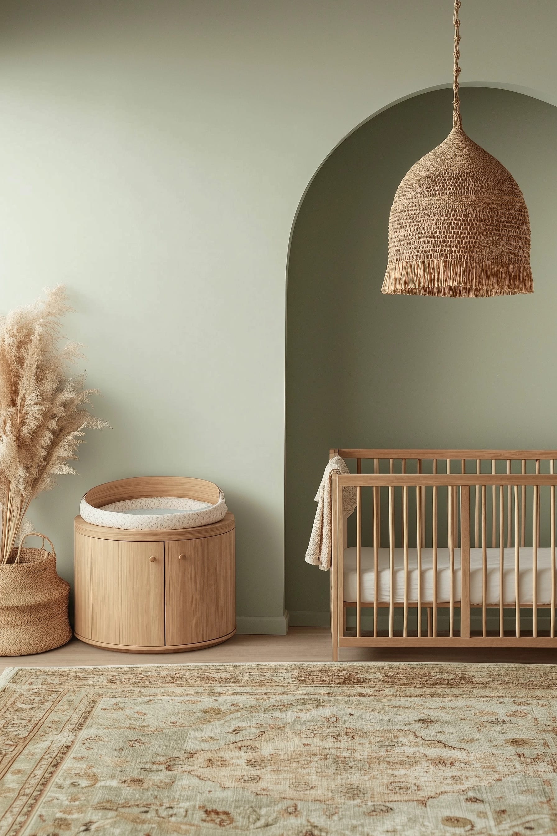 sage green and grey nursery ideas