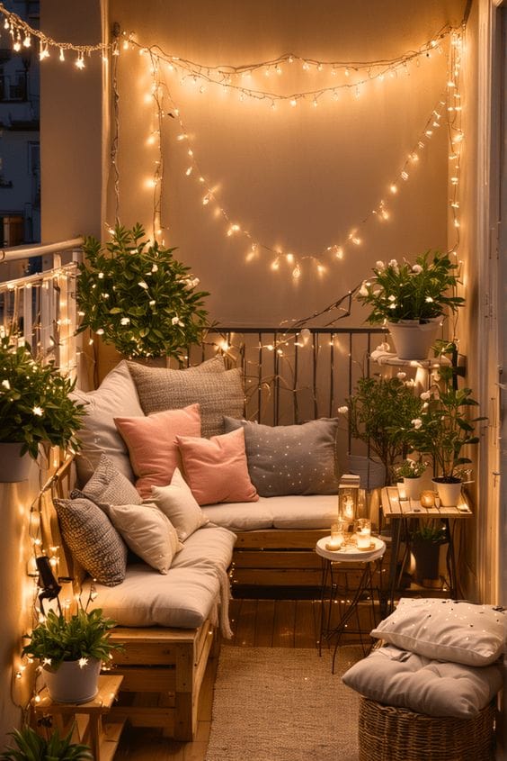 christmas balcony decor ideas