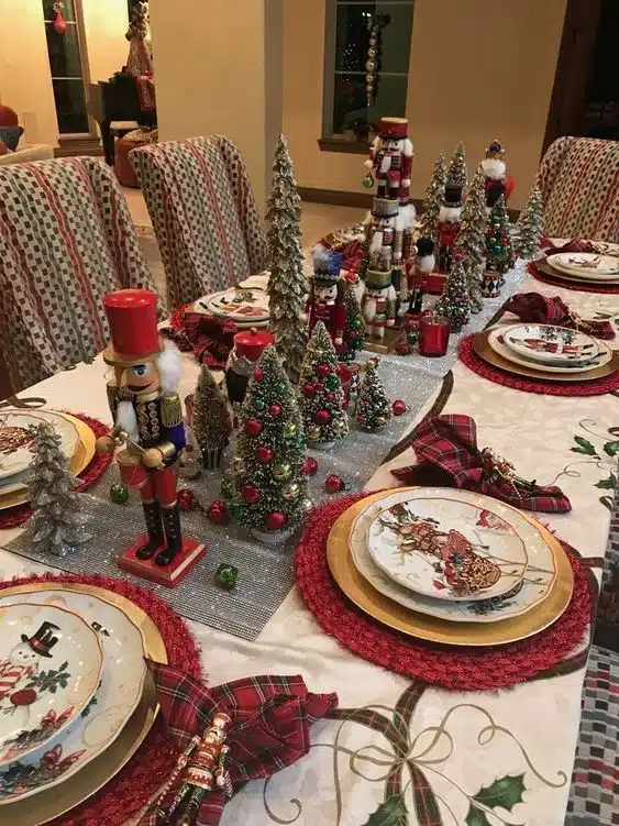 Christmas tablescapes