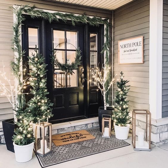 Modern christmas decor ideas