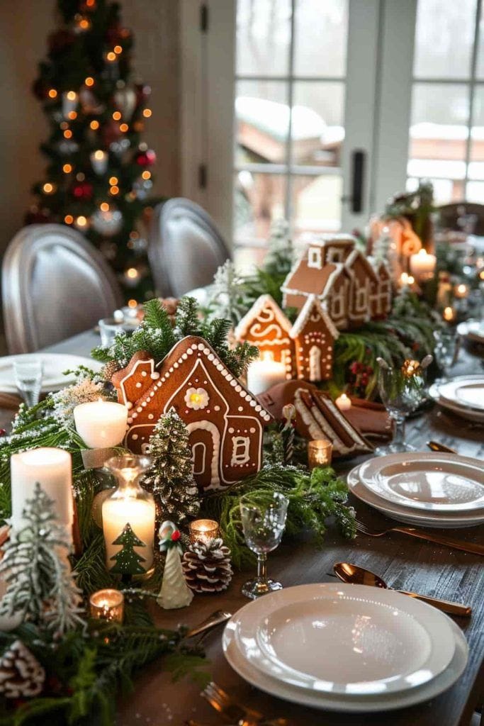 Winter table centerpiece ideas