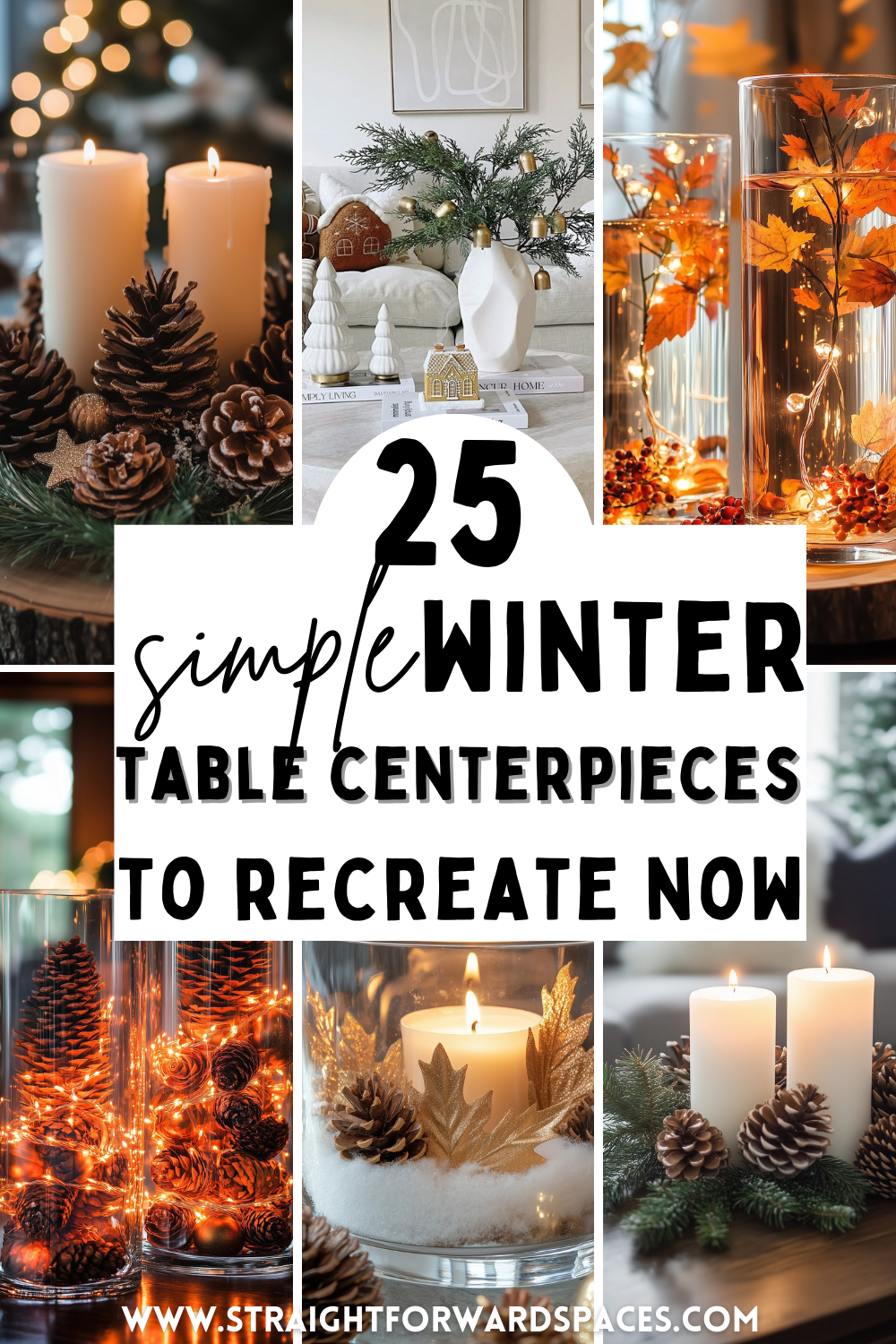 DIY centerpieces