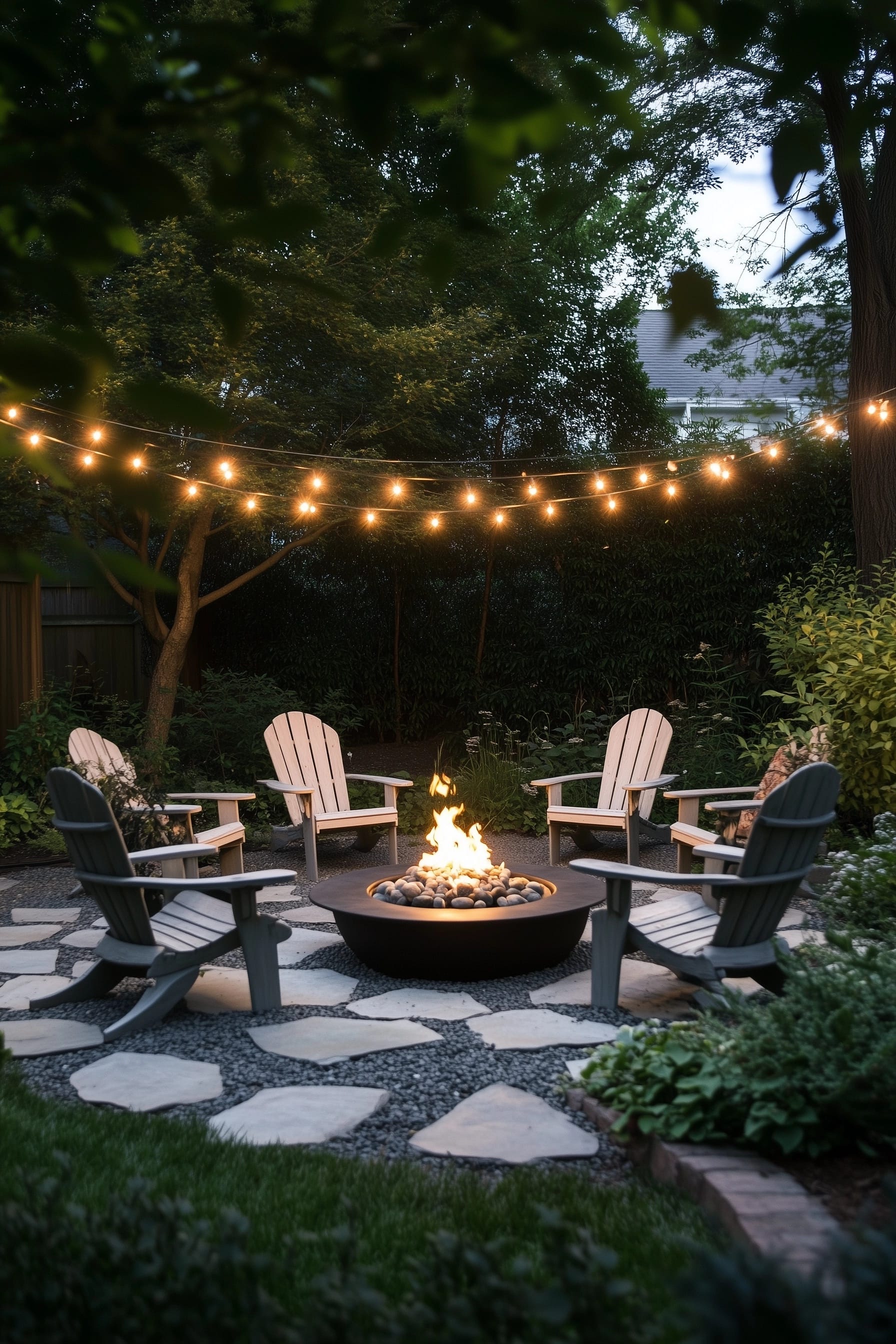 Rustic fire pits