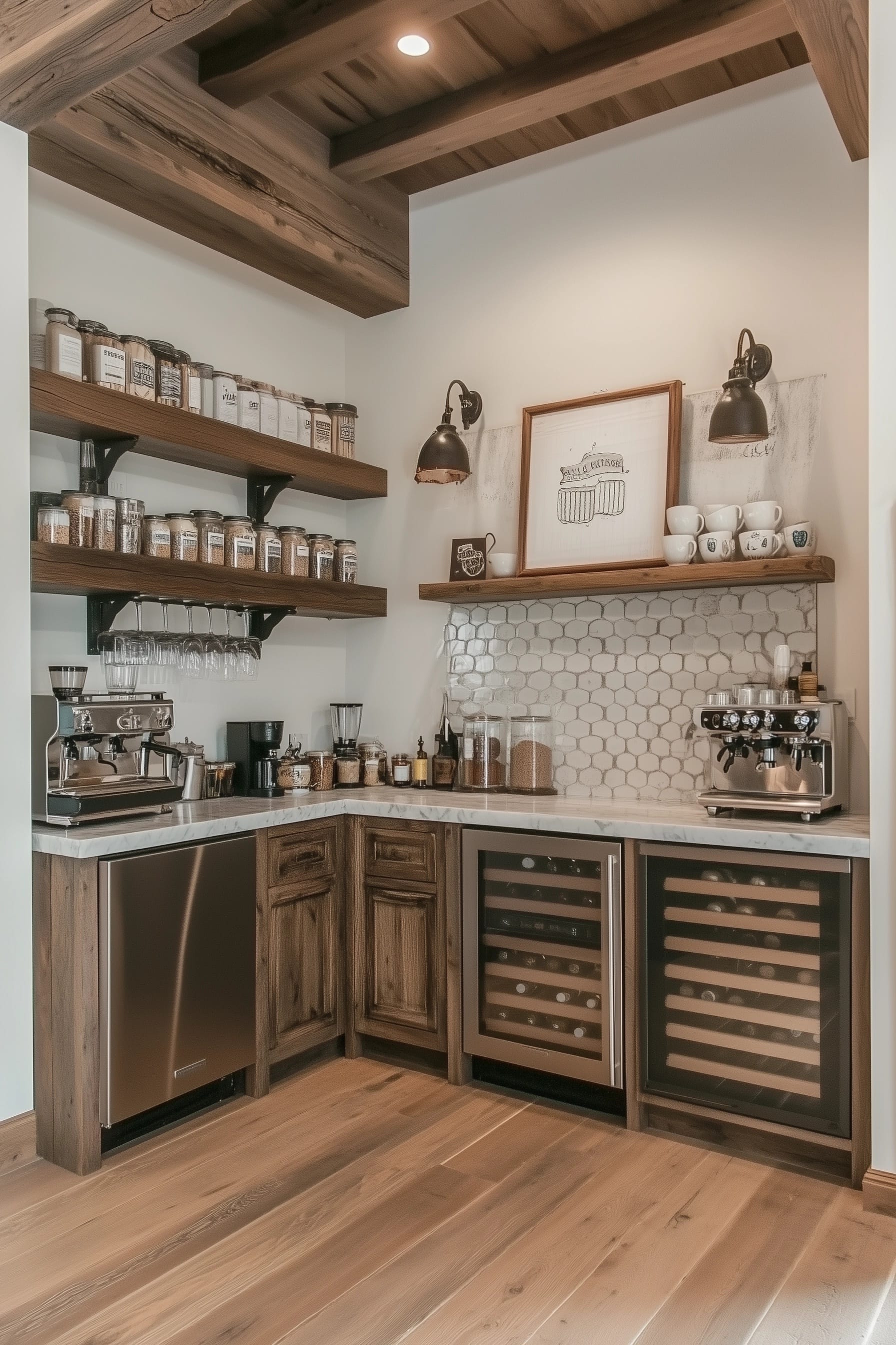 Diy home coffee bar ideas 2