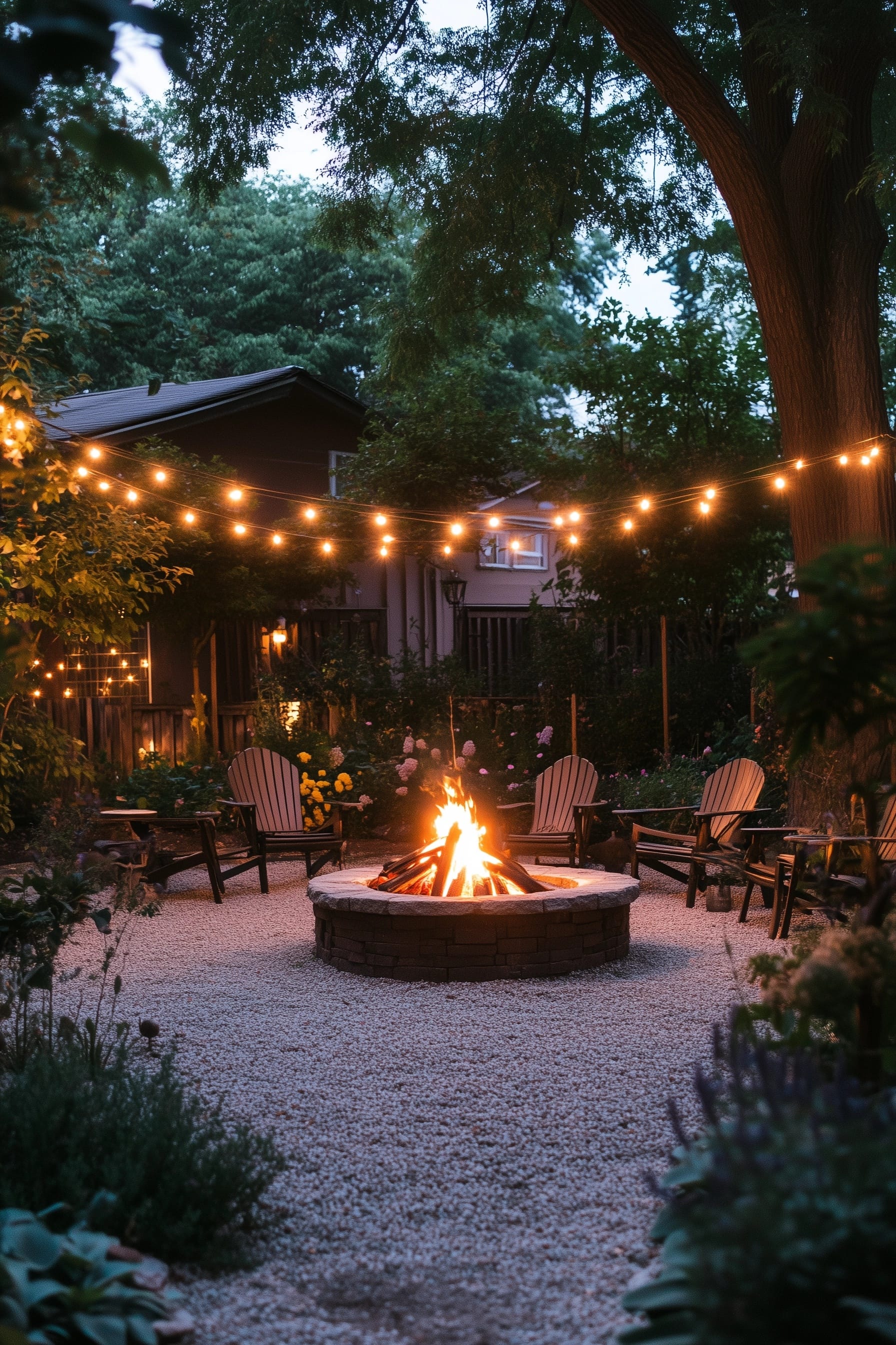 Fire Pit Backyard