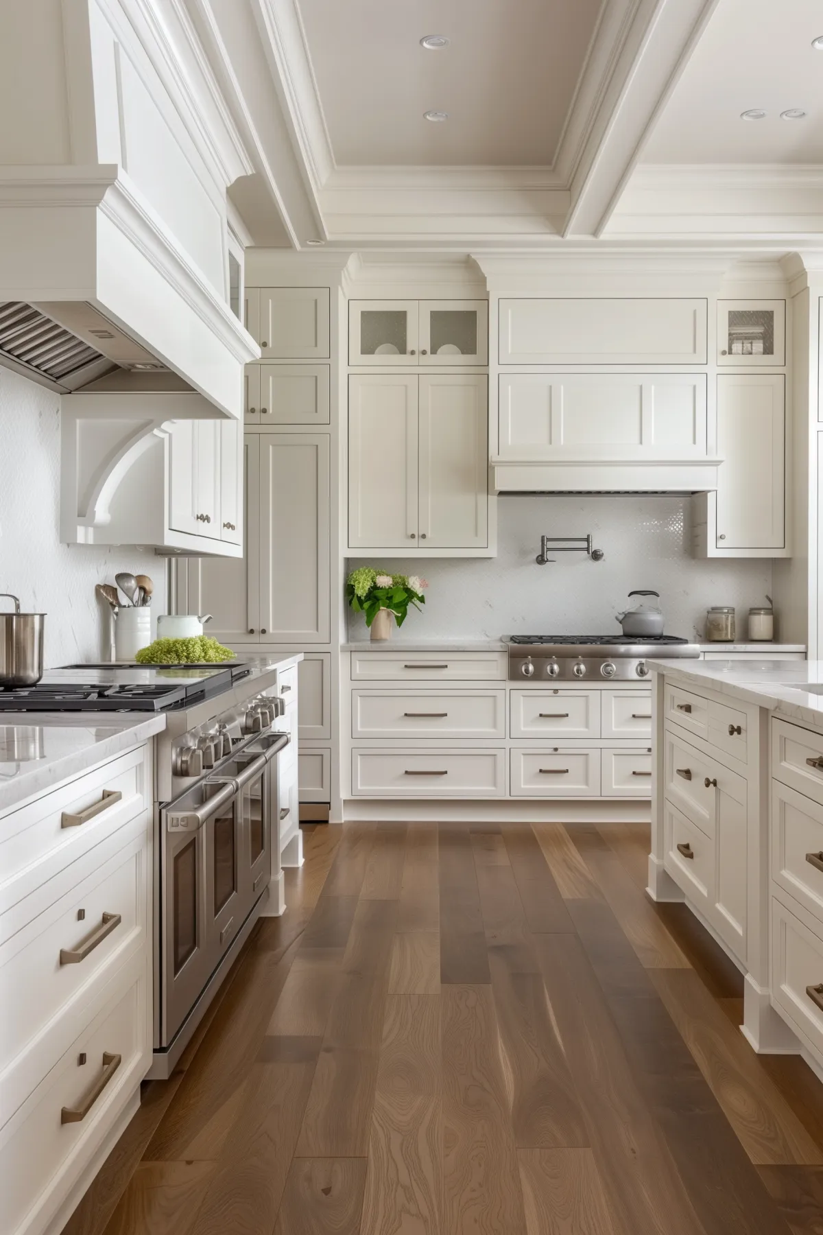 15 Popular Flooring Ideas For White Kitchen (2024)