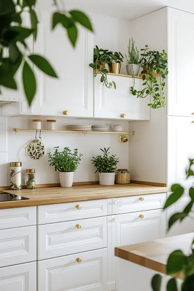 7 Trendy Above The Kitchen Cabinets Decorating Ideas