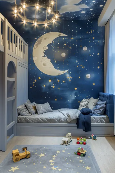 10 Easy Outer Space Themed Bedroom Decor Ideas For Kids